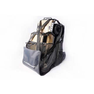 Koswork RC Car Expandable Backpack (1/8 Buggy, 1/10 Buggy, Truck, Touring & Crawler) Black