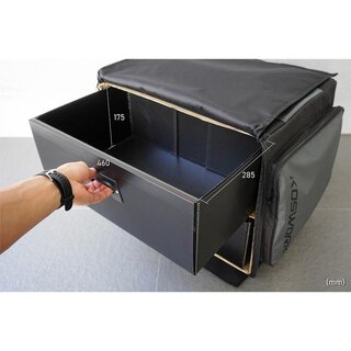 Koswork 1/10 Dual Drawer Buggy Bag (1/10, 2 Large)