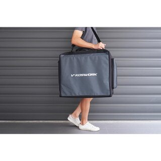 Koswork 1/8 Dual Drawer Buggy/Onroad Car Bag (1/8, 2 Large)