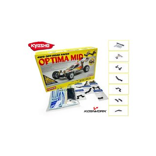 Kyosho Optima Mid 4WD 1:10 Koswork Edition by Kyosho Europe