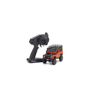 Kyosho Mini-Z 4X4 MX-01 Land-Rover Defender 90 Adventure Orange (KT531P)