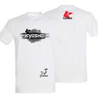 T-Shirt Kyosho K23 Weiss - L