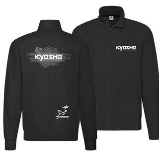 Kyosho Sweatshirt Schwarz mit Reissverschluss K23 - 3XL
