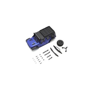 Kyosho Karosserie  Jeep Wrangler Rubicon Mini-Z 4X4 MX01 M.Blue