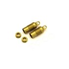 Kyosho Daempfergehaeuse Vorn Kyosho Turbo Optima (2) Gold