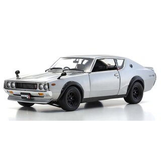 Kyosho 1:18 Nissan Skyline 2000 GT-R (KPGC110) 1973 Silver