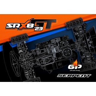Serpent SRX8 GT 23 1:8 Nitro Kit