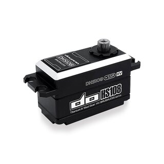Brushless Servo HV Low Profile CNC Alugeh�use 20.0kg/0.055se