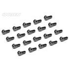 CARTEN Linsenkopfschrauben M3x12mm 12.9 Black Nickel...