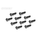 CARTEN Linsenkopfschrauben M3x18mm 12.9 Black Nickel...