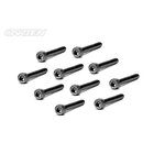 CARTEN Zylinderkopfschrauben M3x30mm 12.9 Black Nickel...