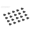 CARTEN Senkkopfschrauben M2,5x8mm 12.9 Black Nickel...