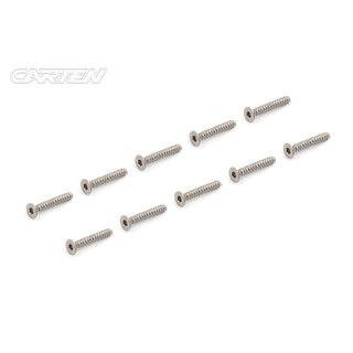 CARTEN Titan Gr-2 Senkkopfschrauben selbstschneidend 3x20mm  (10)
