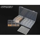 CARTEN Black Nickel Schraubenset in Box T410/M210 (160)