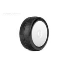Kyosho Jetko Sting Soft verklebt auf Felge Revo wei� 1:8 (2)