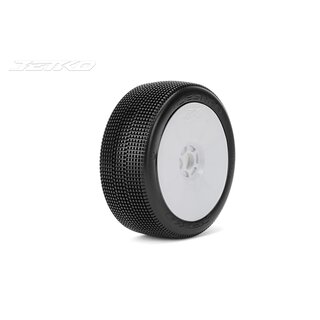 Kyosho Jetko Lesnar Soft verklebt auf Felge Revo wei� 1:8...