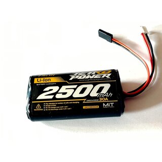 Kyosho Jetko Power Rx Li-Ion 2S 7.4V-2500 (JR) 66x18x36mm...