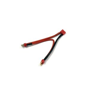 Kyosho Batteriekonnektorenset Y fuer Doppelbatterie (2xMale Deans)