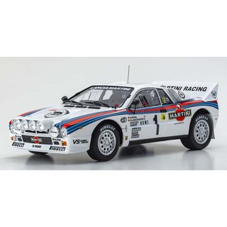 Kyosho 1:18 Lancia Rally 037 Winner Monte Carlo 1983 Nr.1
