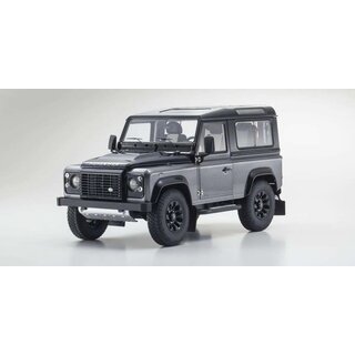 Kyosho 1:18 Land Rover Defender 90 Autobiography 2007 Corris Gray