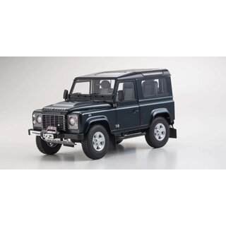 Kyosho 1:18 Land Rover Defender 90 2007 Aintree Green