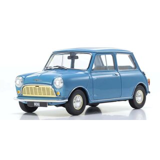 Kyosho Kyosho 1:18 Morris Mini Minor Clipper Blue