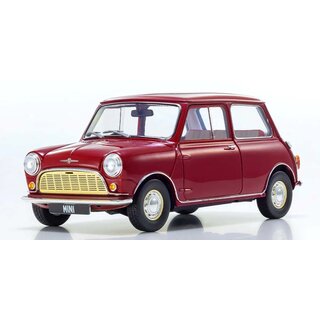 Kyosho Kyosho 1:18 Morris Mini Minor Cherry Red
