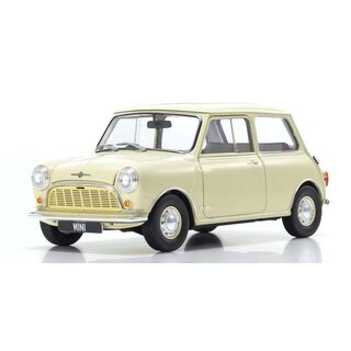 Kyosho Kyosho 1:18 Morris Mini Minor Old English White