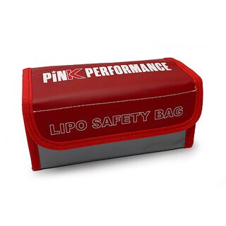 Kyosho LiPo Akku Schutzbeutel Pink Performance - L (200x90x90mm)