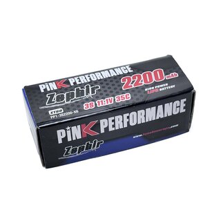 Kyosho Pink Performance Zephir LiPo 3S 11.1V-2200-35C (XT60)106x35x23mm 176g