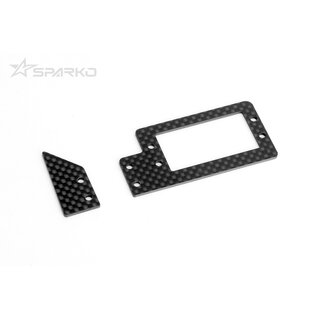 Kyosho Sparko F8 Karbon Servoplatte