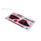 Kyosho Sparko F8 Spoiler Sticker Fuchsia