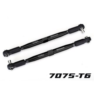TRAXXAS Vorspurstange 7075-T6 Aluminium schwarz 157mm (2)