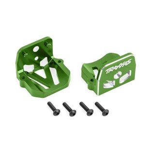 TRAXXAS Motorhalter v/h Alu gr�n