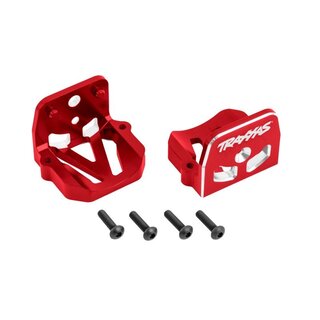 TRAXXAS Motorhalter v/h Alu rot