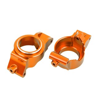 TRAXXAS Nachlaufbl�cke vorn Alu orange