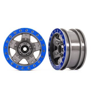 TRAXXAS TRX-4 Sport 2.2 Felgen grau/blau (2)