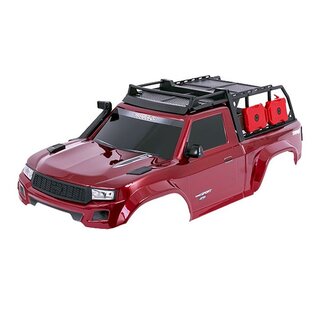TRAXXAS Karo lackiert rot komplett +KT f�r Clipless...