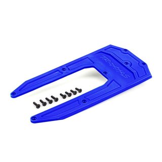 TRAXXAS Schutzplatte f�r Chassis blau