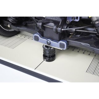 Koswork 15~30mm 1/8 Buggy & 1/10 Truck Adjustable Ride Height Gauge (w/2pcs KOS13368 Magnetic 5mm block)