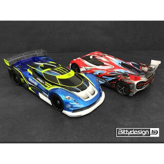 Bittydesign ARES-1  1/10 GT clear body 190mm