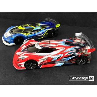 Bittydesign ARES-1  1/10 GT clear body 190mm