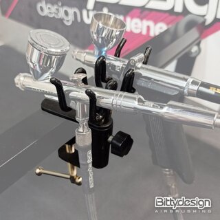 Bittydesign Universal Clamp-on Airbrush Holder