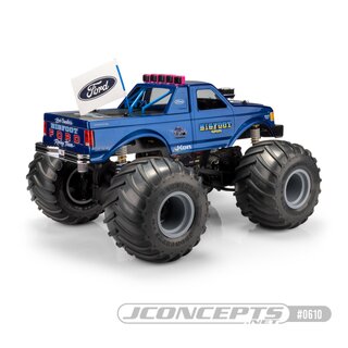 JConcepts BIGFOOT 4 Louisville, 1990 Ford F-250 body set w/ accessories
