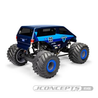 JConcepts 1985 Ford Aerostar, Racer, 12.5 to 13.0 WB (Fits - Losi LMT, Axial SMT10, 12.5? to 13.0? WB)