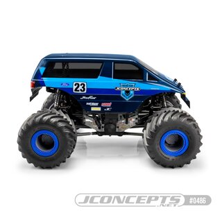 JConcepts 1985 Ford Aerostar, Racer, 12.5 to 13.0 WB (Fits - Losi LMT, Axial SMT10, 12.5? to 13.0? WB)