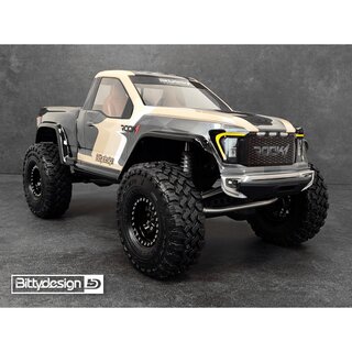 Bittydesign ROCK1 1/10 clear body for Vanquish VS4-10 Phoenix Rock Crawler, Pre-Cut, 1mm, full set (include the cab, the rear side panels, the interior cockpit)