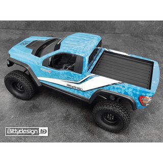 Bittydesign ROCK1 1/10 clear body for all 12.3 (313mm) wheelbase Rock Crawler, 1mm