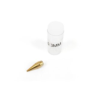 Bittydesign Cone Nozzle thread-free 0,3mm for Revolver trigger airbrush