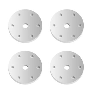 Team Associated FT 16mm Shock Pistons, 6x1.4, flat